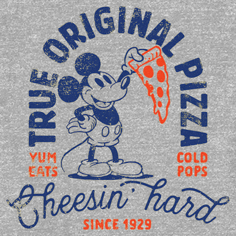 Toddler's Mickey & Friends Retro True Original Pizza T-Shirt