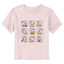 Toddler's Mickey & Friends Daisy Duck Face Expressions T-Shirt