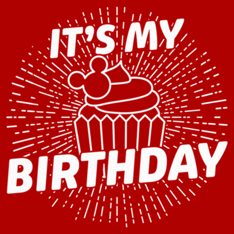 Junior's Mickey & Friends It's My Birthday Cupcake T-Shirt