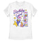 Women's Mickey & Friends Daisy Duck Birthday Star Girl T-Shirt