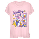 Junior's Mickey & Friends Daisy Duck Birthday Star Girl T-Shirt