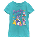 Girl's Mickey & Friends Daisy Duck Birthday Star Girl T-Shirt