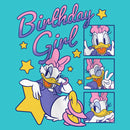 Girl's Mickey & Friends Daisy Duck Birthday Star Girl T-Shirt