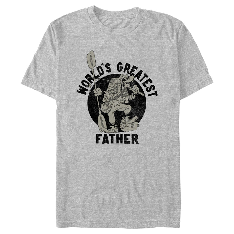 Men's Mickey & Friends Goofy World's Greatest Father T-Shirt