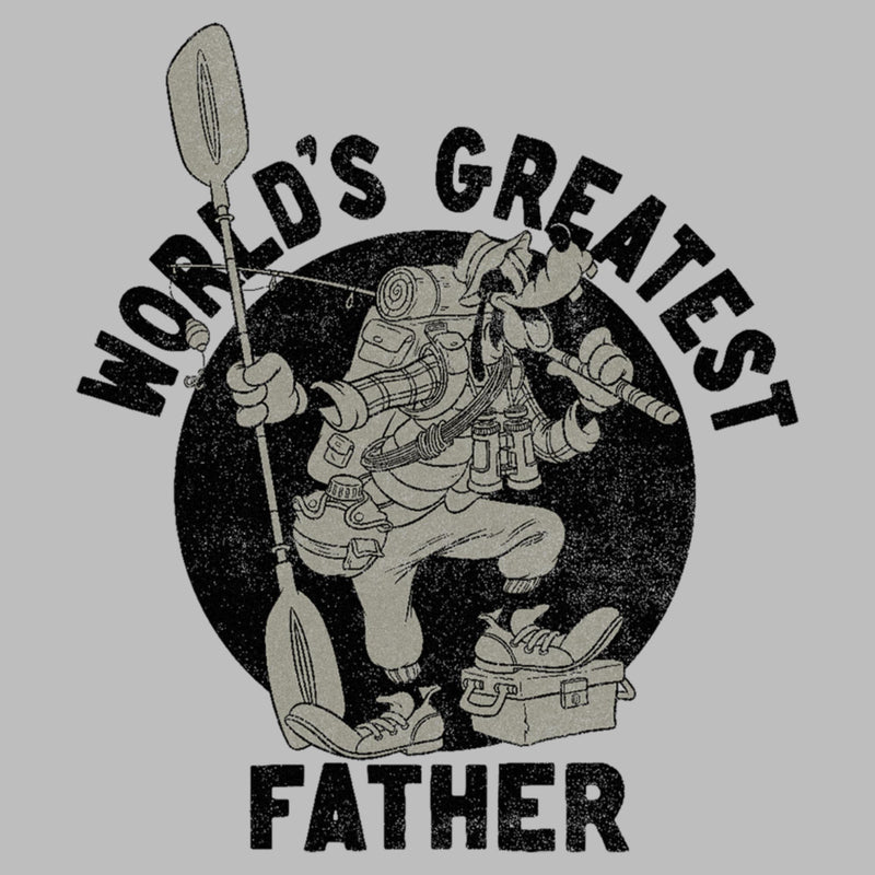 Men's Mickey & Friends Goofy World's Greatest Father T-Shirt