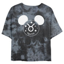 Junior's Mickey & Friends Taurus Mousey Silhouette T-Shirt