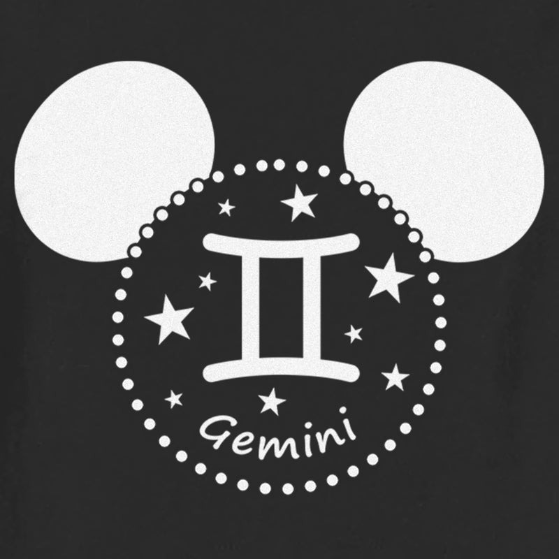 Toddler's Mickey & Friends Gemini Symbol T-Shirt