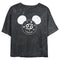 Junior's Mickey & Friends Cancer Mousey Silhouette T-Shirt