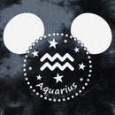 Junior's Mickey & Friends Aquarius Mousey Silhouette T-Shirt