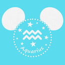 Girl's Mickey & Friends Aquarius Mousey Silhouette T-Shirt