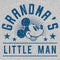 Infant's Mickey & Friends Grandma's Little Man Onesie