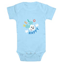 Infant's Mickey & Friends Hello Happy Face Onesie