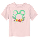 Toddler's Mickey & Friends Watercolor Flower Crown T-Shirt