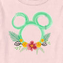 Toddler's Mickey & Friends Watercolor Flower Crown T-Shirt