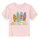 Toddler's Mickey & Friends Sun Sea Surf Boards T-Shirt