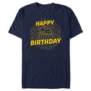 Men's Mickey & Friends Happy Birthday Cupcake T-Shirt