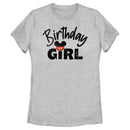Women's Mickey & Friends Distressed Birthday Girl T-Shirt