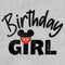 Junior's Mickey & Friends Distressed Birthday Girl T-Shirt