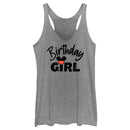 Women's Mickey & Friends Distressed Birthday Girl Racerback Tank Top