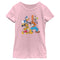 Girl's Mickey & Friends Laughing Crew T-Shirt