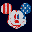 Men's Mickey & Friends American Flag Retro Mouse T-Shirt