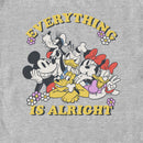 Men's Mickey & Friends Everything Is Alright Crew T-Shirt