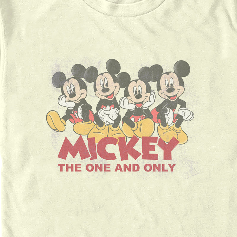 Men's Mickey & Friends Distressed the One and Only T-Shirt