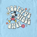 Men's Mickey & Friends Positive Vibes Only T-Shirt