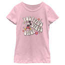 Girl's Mickey & Friends Positive Vibes Only T-Shirt