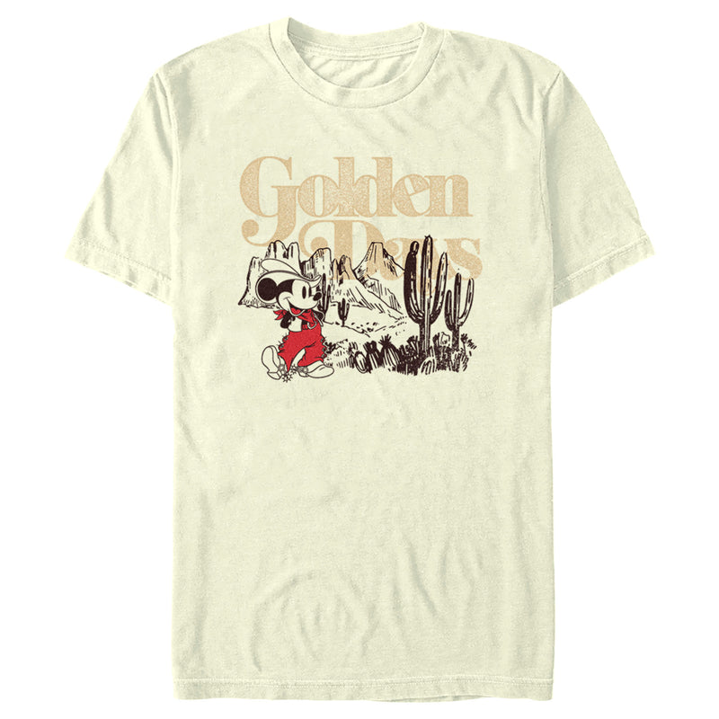 Men's Mickey & Friends Golden Days Cowboy Mouse T-Shirt