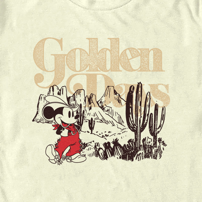 Men's Mickey & Friends Golden Days Cowboy Mouse T-Shirt