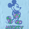 Men's Mickey & Friends Floral Filled Sketch T-Shirt