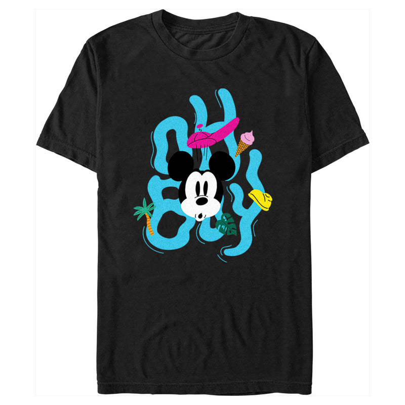 Men's Mickey & Friends Oh Boy Underwater T-Shirt