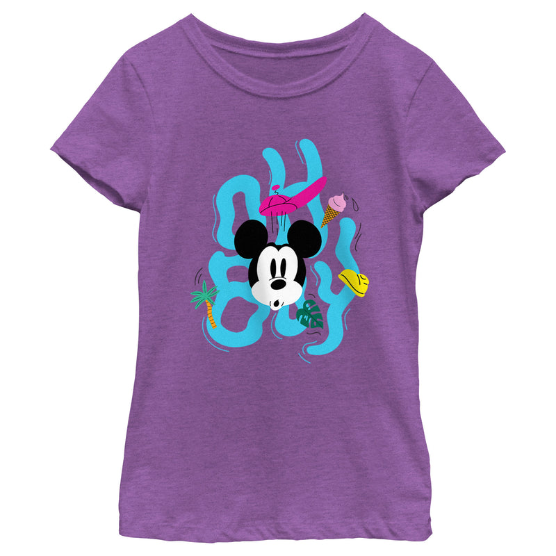 Girl's Mickey & Friends Oh Boy Underwater T-Shirt