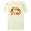 Men's Mickey & Friends Floral Couple T-Shirt
