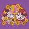 Girl's Mickey & Friends Floral Couple T-Shirt