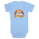 Infant's Mickey & Friends Retro Bloom Onesie