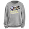 Junior's Mickey & Friends Retro 80s Summer Vacation Sweatshirt
