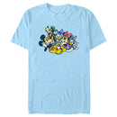 Men's Mickey & Friends Sketch Group Portrait T-Shirt