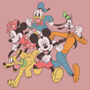 Women's Mickey & Friends Retro Run Group T-Shirt