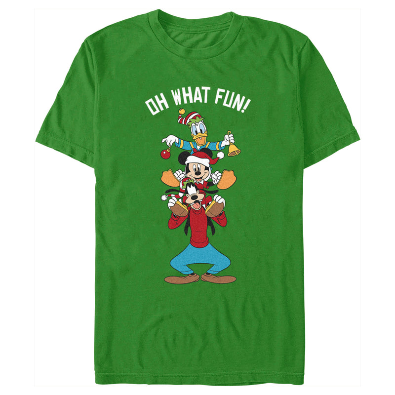 Men's Mickey & Friends Oh What Fun T-Shirt