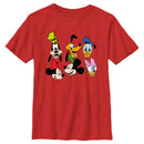 Boy's Mickey & Friends Buddies Lineup T-Shirt