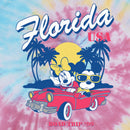 Junior's Mickey & Friends Retro Florida Road Trip T-Shirt