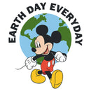 Junior's Mickey & Friends Earth Day Everyday T-Shirt