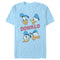 Men's Mickey & Friends Donald Duck Faces T-Shirt