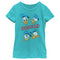 Girl's Mickey & Friends Donald Duck Faces T-Shirt