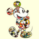 Men's Mickey & Friends Retro Scenes Fill T-Shirt