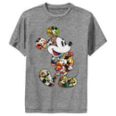 Boy's Mickey & Friends Retro Scenes Fill Performance Tee