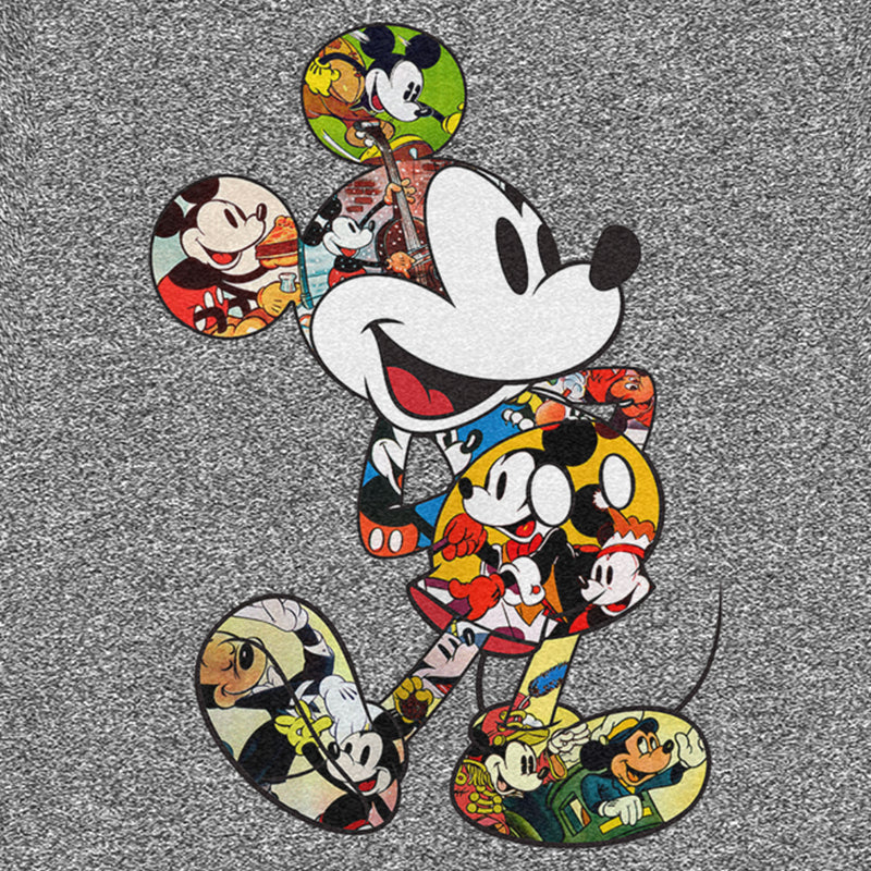 Boy's Mickey & Friends Retro Scenes Fill Performance Tee