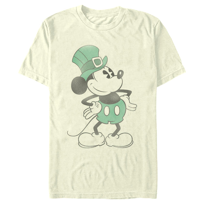 Men's Mickey & Friends St. Patrick's Day Leprechaun Pose T-Shirt